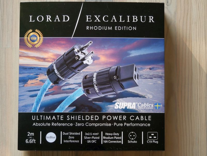 Supra Lorad 2.5 Excalibur 2m C 19